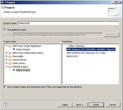 External Tools Configuration